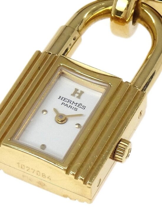 Hermes Kelly Watch Quartz Watch Black □D 178003 main image 11